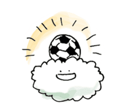 Cloud cloud Alien sticker #12377654