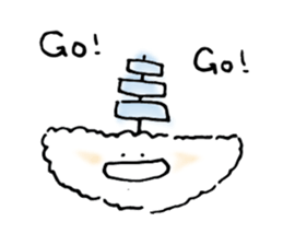 Cloud cloud Alien sticker #12377655