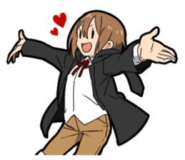 Yes boy sticker #12377735