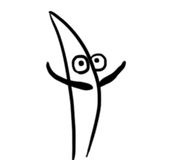 Mr.Dinner Knife sticker #12377796