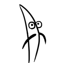 Mr.Dinner Knife sticker #12377797