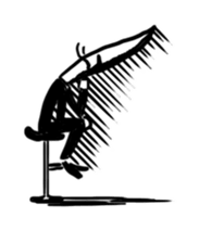 Mr.Dinner Knife sticker #12377798