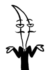 Mr.Dinner Knife sticker #12377808