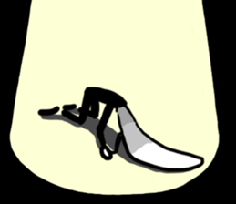 Mr.Dinner Knife sticker #12377817