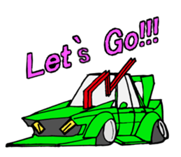 Kaidoracer car Sticker sticker #12377993