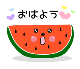 Face&message sticker part3(summer) sticker #12378222