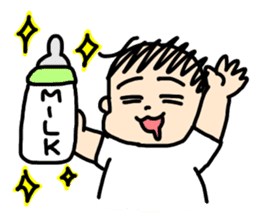 yaki-onigiri boy JOHNNY sticker #12378384