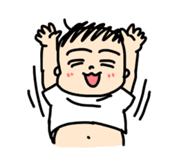 yaki-onigiri boy JOHNNY sticker #12378390