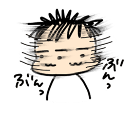 yaki-onigiri boy JOHNNY sticker #12378392