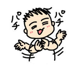 yaki-onigiri boy JOHNNY sticker #12378393