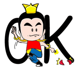 san tai zi sticker #12378544