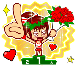 Home Supporter <Cheerleader> sticker #12378651