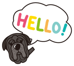 iinu - Napolitan Mastiff sticker #12378822