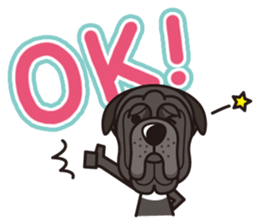 iinu - Napolitan Mastiff sticker #12378823