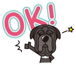 iinu - Napolitan Mastiff sticker #12378823