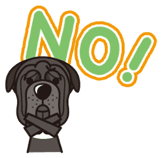 iinu - Napolitan Mastiff sticker #12378824