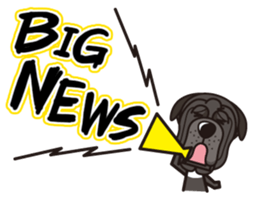 iinu - Napolitan Mastiff sticker #12378830