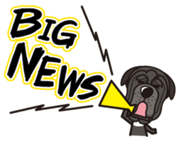 iinu - Napolitan Mastiff sticker #12378830