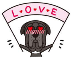 iinu - Napolitan Mastiff sticker #12378833