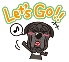 iinu - Napolitan Mastiff sticker #12378835