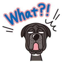iinu - Napolitan Mastiff sticker #12378837