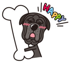 iinu - Napolitan Mastiff sticker #12378842
