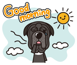 iinu - Napolitan Mastiff sticker #12378843