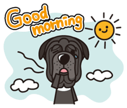 iinu - Napolitan Mastiff sticker #12378843