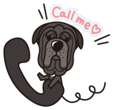 iinu - Napolitan Mastiff sticker #12378848