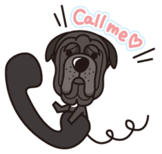 iinu - Napolitan Mastiff sticker #12378848