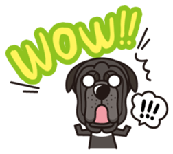iinu - Napolitan Mastiff sticker #12378849