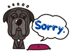 iinu - Napolitan Mastiff sticker #12378854
