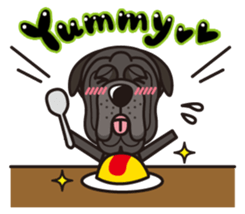 iinu - Napolitan Mastiff sticker #12378857