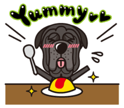 iinu - Napolitan Mastiff sticker #12378857