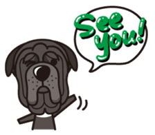 iinu - Napolitan Mastiff sticker #12378861