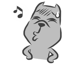 MOMO PITBULL sticker #12379268