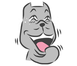 MOMO PITBULL sticker #12379269