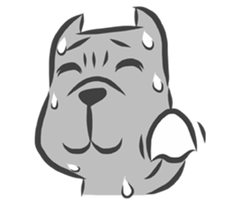 MOMO PITBULL sticker #12379279