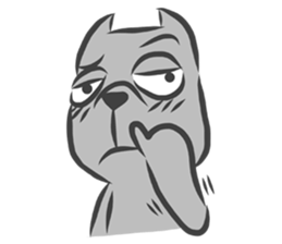 MOMO PITBULL sticker #12379280