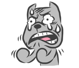 MOMO PITBULL sticker #12379294