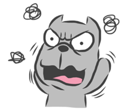 MOMO PITBULL sticker #12379296