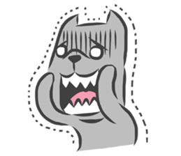 MOMO PITBULL sticker #12379297