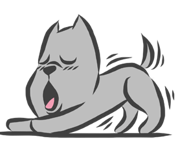 MOMO PITBULL sticker #12379299