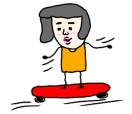 Nostalgic Etsuko 3 sticker #12379592