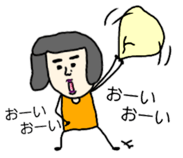 Nostalgic Etsuko 3 sticker #12379600