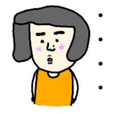 Nostalgic Etsuko 3 sticker #12379604