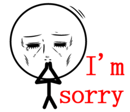 Cool man of words 3rd sticker #12380159