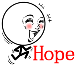 Cool man of words 3rd sticker #12380160