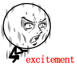 Cool man of words 3rd sticker #12380161