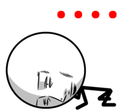 Cool man of words 3rd sticker #12380167